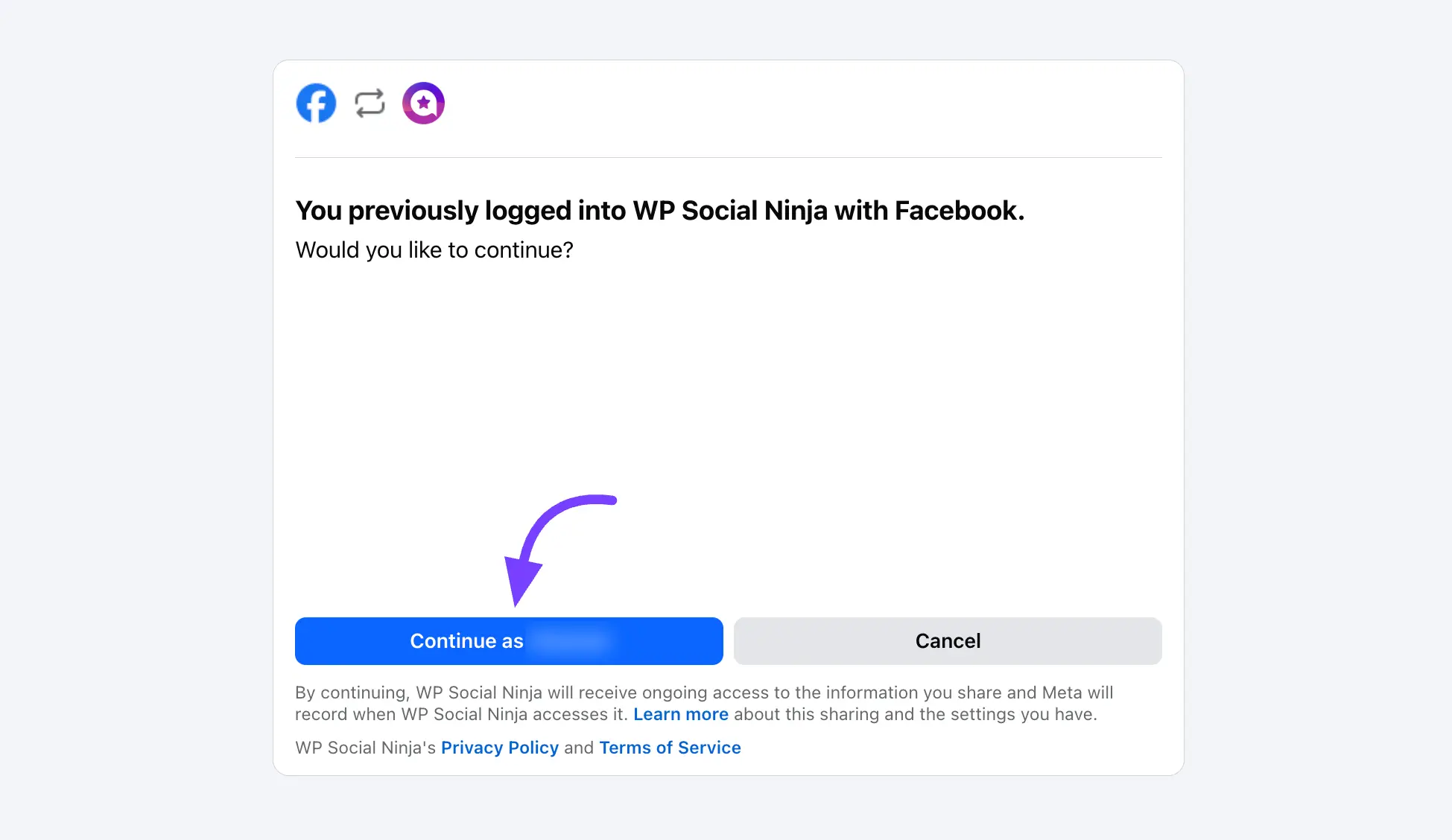 Wp Social Ninja Facebook Permission Access
