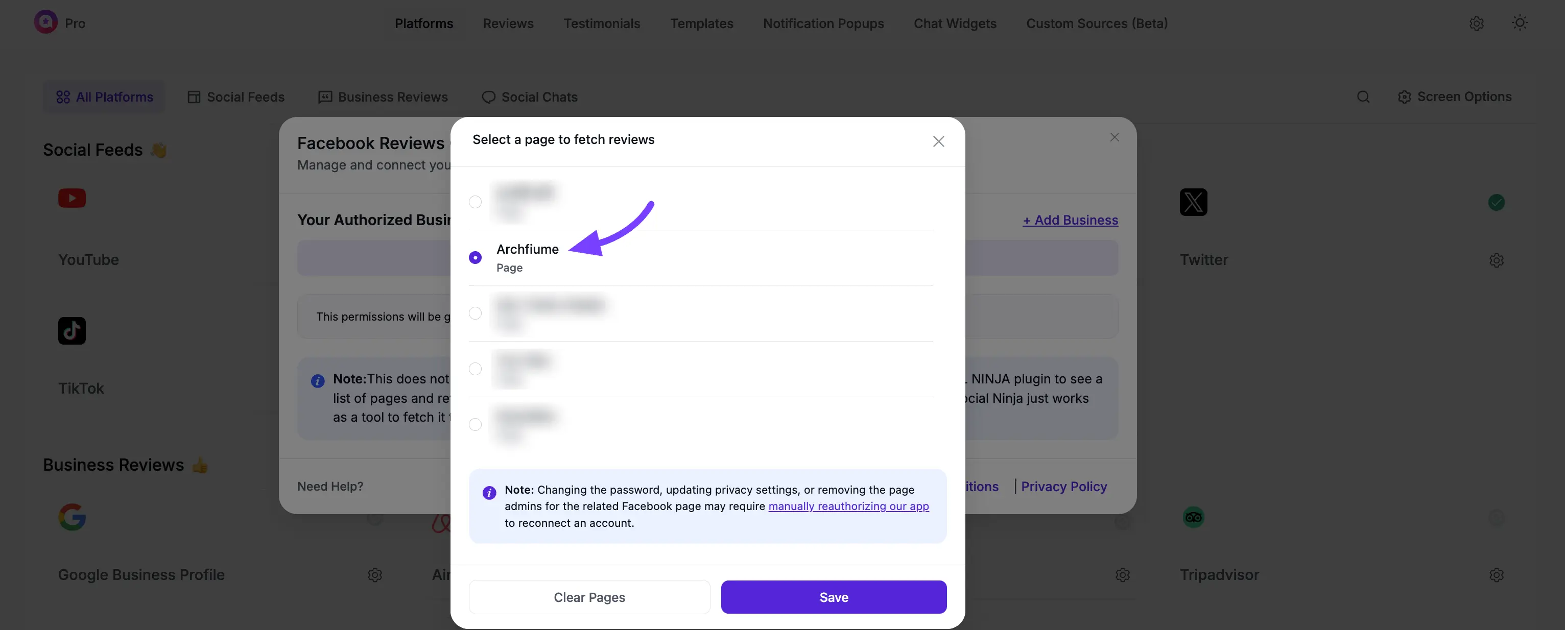 Facebook Page Review
