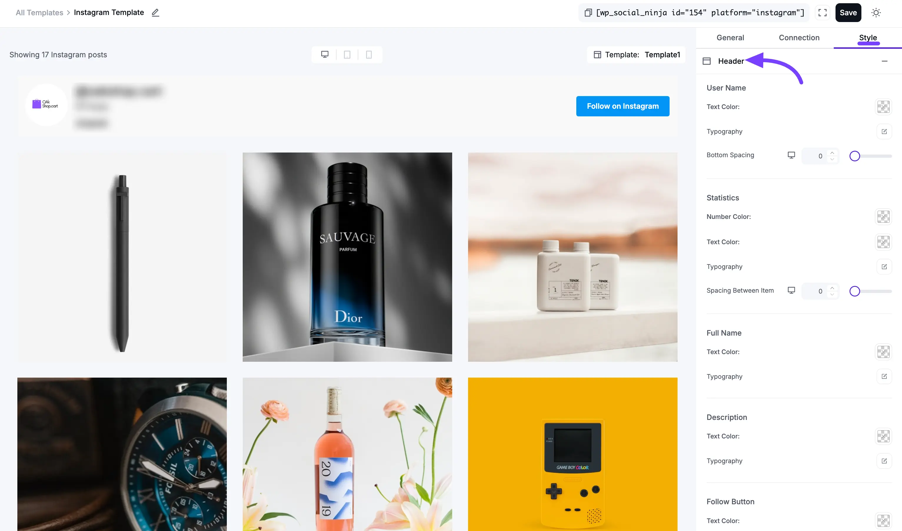 Instagram Styling & Connection