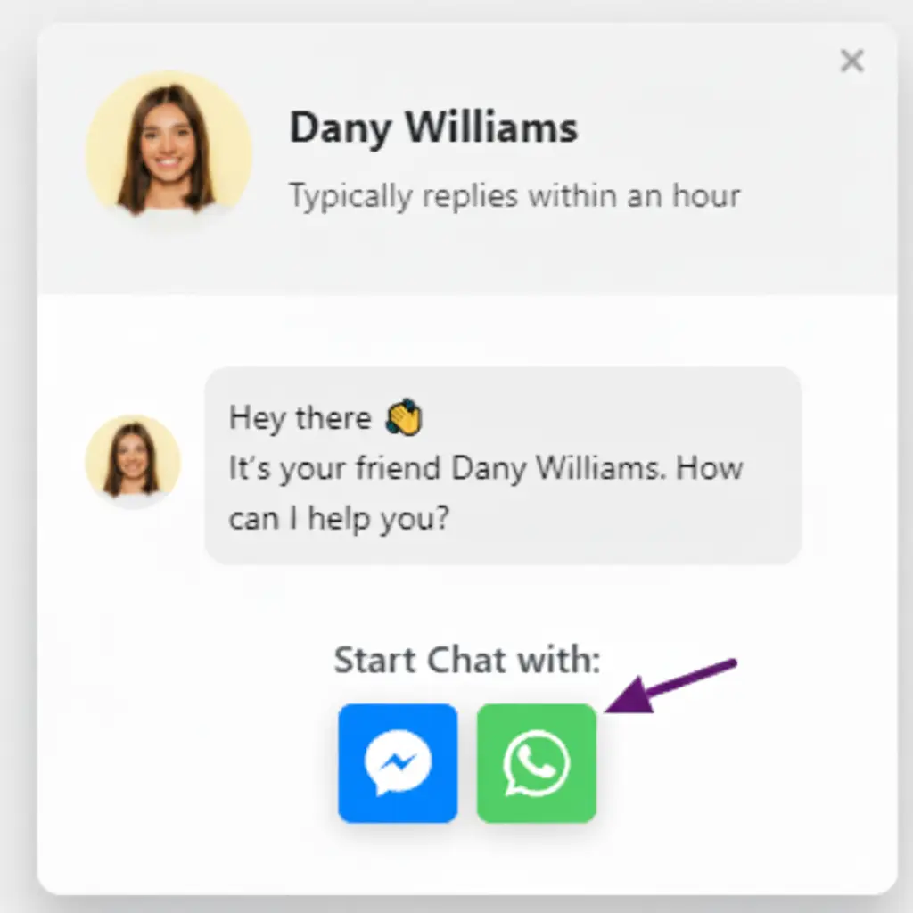 WhatsApp channel successfully added