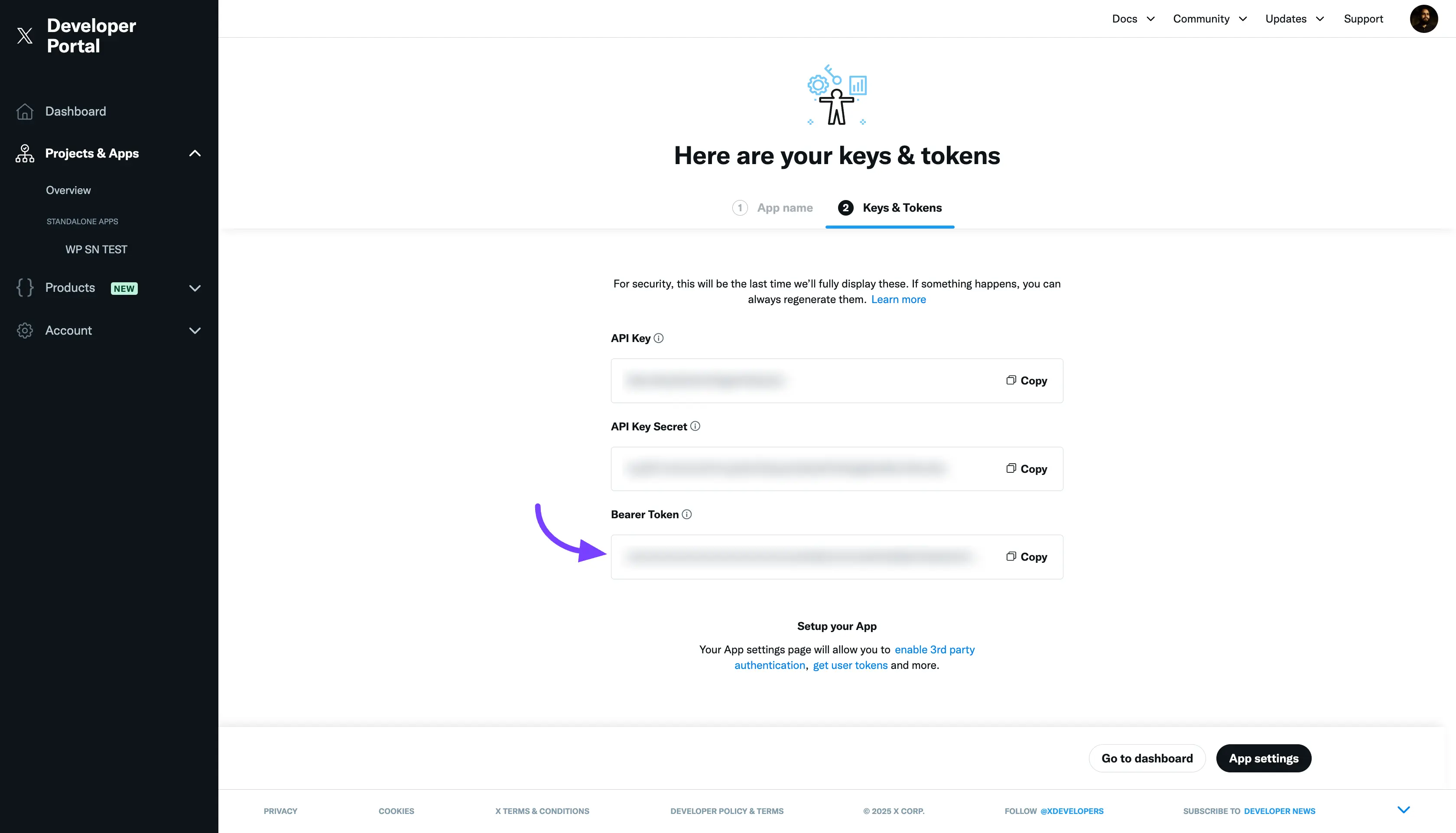 Twitter Configuration